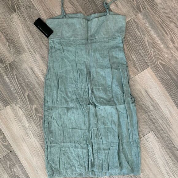 NWT Robert Rodriguez Blue Bow Dress size 6 - Picture 3 of 7